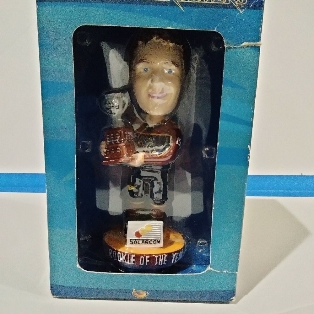 Vintage Atlanta Thrashers Dany Heatley Rookie of the Year Bobble Head